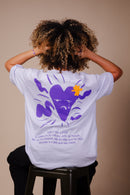 T-SHIRT BRANCA - HEARTBREAK PAGODE