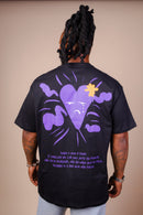 T-SHIRT PRETA - HEARTBREAK PAGODE