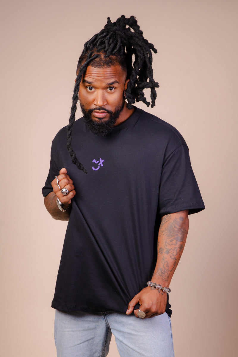 T-SHIRT PRETA - HEARTBREAK PAGODE