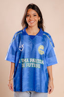 JERSEY É UMA PARTIDA DE FUTEBOL - AZUL
