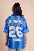 JERSEY É UMA PARTIDA DE FUTEBOL - AZUL