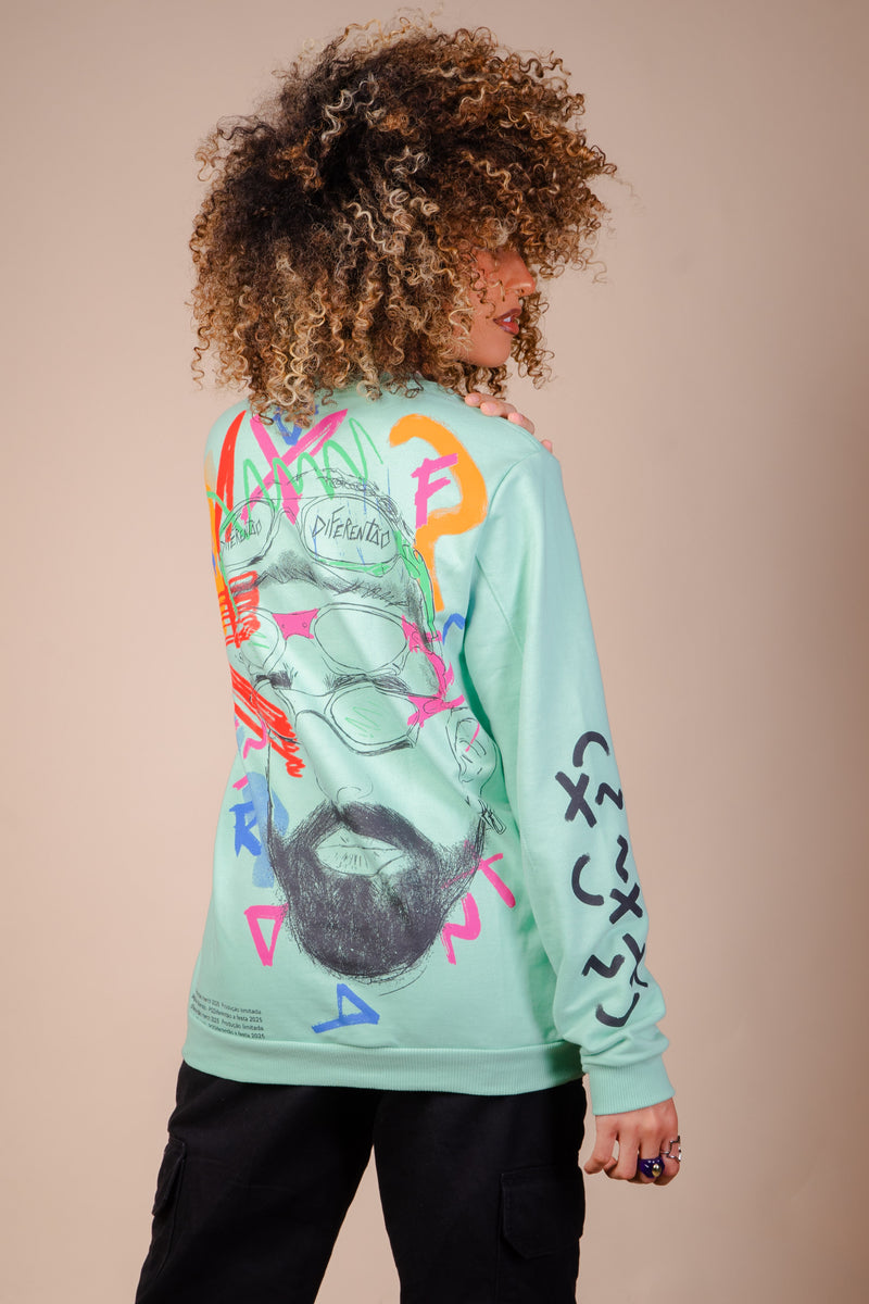 BLUSÃO VERDE - FACES